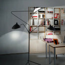 GobekUsa LED Tripod Floor Lamp Adjustable Spider Arm Standing Light Industrial Loft Decor