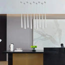 GobekUsa LED Tube Pendant Lights for Kitchen Dining Room Bar Decoration Lighting