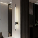GobekUsa LED Tube Wall Lights: Black Gold Sconce Fixtures for Bedroom, Living Room, Stairs, Hotel