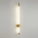 GobekUsa LED Tube Wall Lights: Black Gold Sconce Fixtures for Bedroom, Living Room, Stairs, Hotel