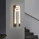 GobekUsa LED Tube Wall Sconce Gold Black White Metal Acrylic Light Fixture