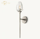 GobekUsa LED Tulip Glass Wall Sconce Indoor Lighting Fixture for Bedroom & Living Room