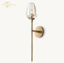 GobekUsa LED Tulip Glass Wall Sconce Indoor Lighting Fixture for Bedroom & Living Room