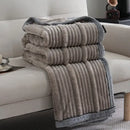 GobekUsa Light Luxury Sofa Blanket for Autumn/Winter, Cozy Office and Bedroom Blanket