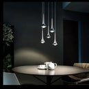 GobekUsa Light Luxury Meteor Shower Chandelier for Living Room, Staircase, Bedroom, and Bar
