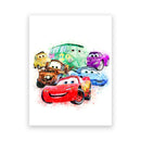 GobekUsa Lightning McQueen Cartoon Car Art Prints
