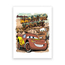GobekUsa Lightning McQueen Cartoon Car Art Prints