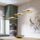 GobekUsa Lotus Leaf Chandelier: Modern Acrylic Design for Living Room, Bedroom, Aisle Decor