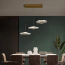 GobekUsa Lotus Leaf Chandelier: Modern Luxury Acrylic LED Hanging Lamp for Villa, Hotel, Living Room