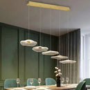 GobekUsa Lotus Leaf Chandelier: Modern Luxury Acrylic LED Hanging Lamp for Villa, Hotel, Living Room