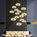 GobekUsa Lotus Leaf Chandelier: Modern Nordic Design for Living Room, Bedroom, Attic.