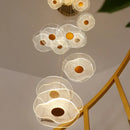 GobekUsa Lotus Leaf Chandelier: Modern Nordic Design for Living Room, Bedroom, Attic.