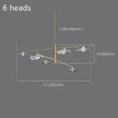 GobekUsa Lotus Leaf Glass Ceiling Chandelier for Bedroom Living Room Hall Lighting