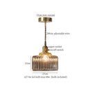 GobekUsa Lotus Leaf Glass LED Pendant Light - Japanese Style Loft Bar Living Dining Bedroom