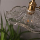 GobekUsa Lotus Leaf Glass LED Pendant Light - Japanese Style Loft Bar Living Dining Bedroom