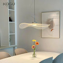 GobekUsa Lotus Leaf Hat Chandelier: Modern Fashion for Living Room & Bedroom