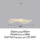 GobekUsa Lotus Leaf Hat Chandelier: Modern Fashion for Living Room & Bedroom