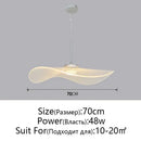 GobekUsa Lotus Leaf Hat Chandelier: Modern Fashion for Living Room & Bedroom