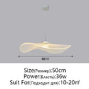 GobekUsa Lotus Leaf Hat Chandelier: Modern Fashion for Living Room & Bedroom
