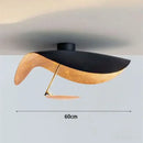 GobekUsa Lotus Leaf LED Ceiling Chandelier Black/White Indoor Lighting