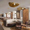 GobekUsa Lotus Leaf LED Chandelier: Modern Nordic Pendant Lights for Home Interior Décor.