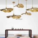 GobekUsa Lotus Leaf LED Chandelier: Modern Nordic Pendant Lights for Home Interior Décor.