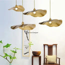 GobekUsa Lotus Leaf LED Chandelier: Modern Nordic Pendant Lights for Home Interior Décor.