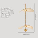 GobekUsa Lotus Leaf LED Pendant Lamp for Luxury Living Room Decor