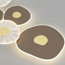 GobekUsa Lotus Leaf LED Wall Light: 3 Dimming Modes, Stylish Décor for Home, Hotel, Restaurant