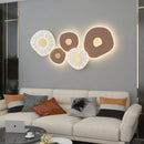 GobekUsa Lotus Leaf LED Wall Light: 3 Dimming Modes, Stylish Décor for Home, Hotel, Restaurant