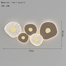 GobekUsa Lotus Leaf LED Wall Light: 3 Dimming Modes, Stylish Décor for Home, Hotel, Restaurant