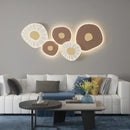 GobekUsa Lotus Leaf LED Wall Light: 3 Dimming Modes, Stylish Décor for Home, Hotel, Restaurant