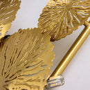 GobekUsa Lotus Leaf LED Wall Lights for Living Room and Bedroom Decor