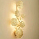 GobekUsa Lotus Leaf LED Wall Lights for Living Room and Bedroom Decor