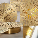 GobekUsa Lotus Leaf LED Wall Sconce - Copper Industrial Luminaire