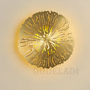 GobekUsa Lotus Leaf LED Wall Sconce - Copper Industrial Luminaire