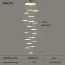 GobekUsa Lotus Leaf Nordic Chandelier for Elegant Home Decor