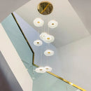 GobekUsa Lotus Leaf Nordic Chandelier for Elegant Home Decor