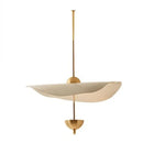 GobekUsa Lotus Leaf Pendant Lamp - Gold Metal Art Deco Lighting for Home, Restaurant, Shop