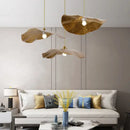GobekUsa Lotus Leaf Pendant Light: Industrial, Creative, and Luxury Lighting for Home and Cafe