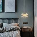 GobekUsa Lotus Leaf Pendant Light, LED Chandelier for Restaurant and Bedroom