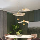 GobekUsa Lotus Leaf Pendant Lights for Ceiling Staircase Chandelier - Modern LED Hanging Lamps