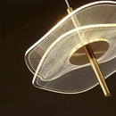 GobekUsa Lotus Leaf Pendant Lights: LED Art Chandelier for Restaurant and Bedroom