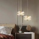 GobekUsa Lotus Leaf Pendant Lights: LED Art Chandelier for Restaurant and Bedroom
