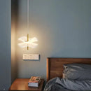 GobekUsa Lotus Leaf Pendant Lights: LED Art Chandelier for Restaurant and Bedroom
