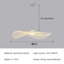 GobekUsa Lotus Leaf Pendant Lights: Modern Acrylic Charm for Home Decor