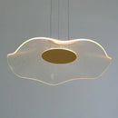 GobekUsa Lotus Leaf Pendant Lights: Modern Nordic Chandeliers for Living Room & Bedroom