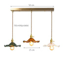 GobekUsa Lotus Leaf Pendant Lights: Modern Nordic Glass Pendant Lamp for Bedroom, Dining Room, Kitchen