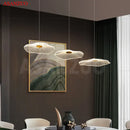 GobekUsa Lotus Leaf Single Pendant Lamp: Modern LED Nordic Art Decor for Various Rooms