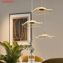 GobekUsa Lotus Leaf Single Pendant Lamp: Modern LED Nordic Art Decor for Various Rooms